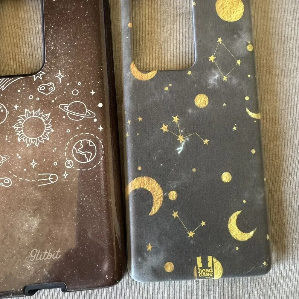 Samsung Galaxy S20 Ultra Head Case Designs Constellation Marble Galaxy Soft Gel